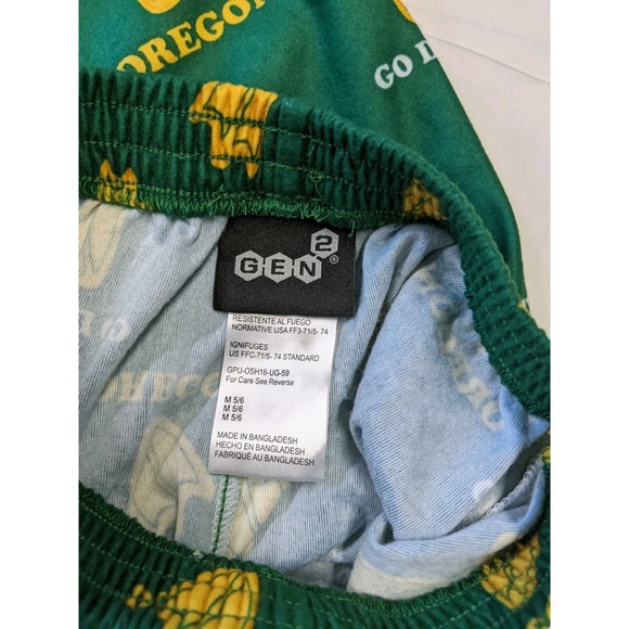 Boys Oregon Ducks Lounge Pants Boy's Size M.       (1256) - Picture 7 of 9